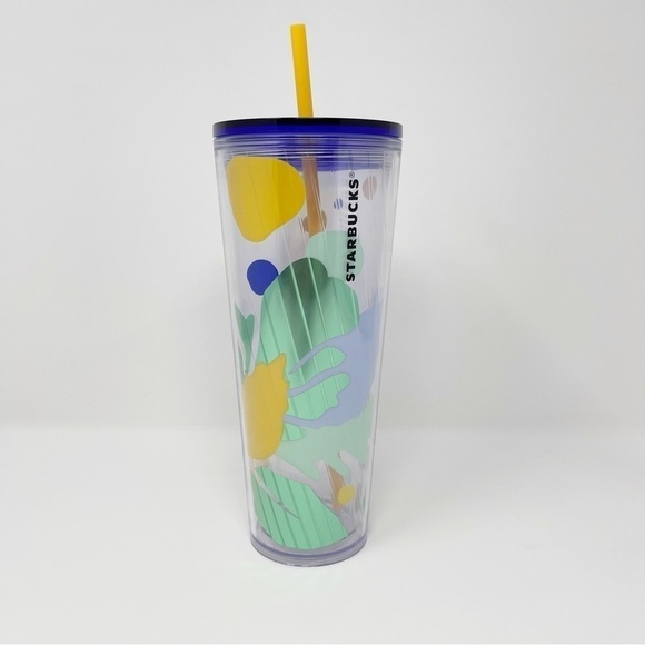 Starbucks Tropic Palm Summer Tumbler - Picture 1 of 5